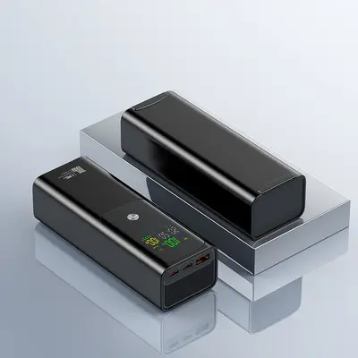 Sınır Ötesi Şarj Edilebilir Defter 100W Çift Yönlü Süper Hızlı Şarj Büyük Kapasiteli Powerbank 20000mAh Taşınabilir Güç Kaynağı - 7