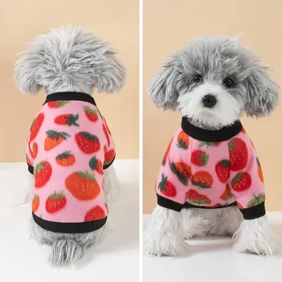 Dog and Cat Skirt Sweater Fleece Clothing for Small and Large Dogs
