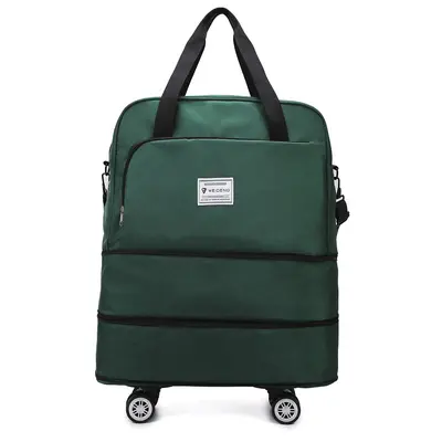 Expandable travel bag, large capacity airline luggage - 9