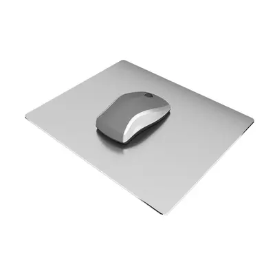 Metal Gaming and Office Mouse Pad, Aluminum Alloy, Waterproof, Wear-Resistant