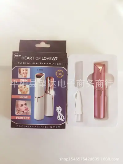 Rechargeable Electric Epilator, Eyebrow and Underarm, Portable - 8