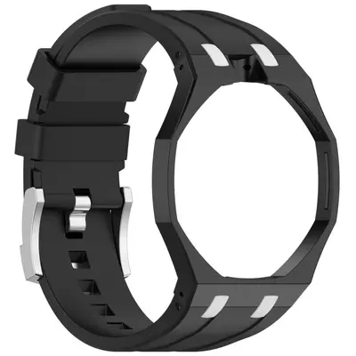 Silicone watch strap compatible with AP XSWATCH, 12 and 3 o'clock direction - 9