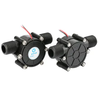 12V Regülatörlü DC Mikro Hidro Jeneratör Yüksek Güçlü Su Akışı Enerji Üretimi
