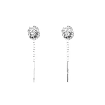 Tassel earrings elegant style lightweight luxury - 6