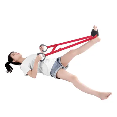 Alt Ekstremite Germe Elastik Egzersiz Bandı, Ayak Bileği Düşüklüğü Rehabilitasyon - 4