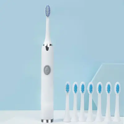 Weston Rechargeable Sonic Electric Toothbrush, 5 Modes, Couple Set, USB - 9