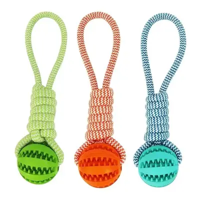 Handmade Woven Cotton Rope Durable Dog Chew Toy - 10