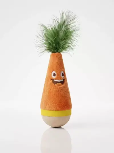 Дразнилка для кошек Weeble с перьями, самоигровая игрушка от скуки, устойчивая к жеванию, игрушка для домашних животных, прямые поставки с фабрики, доступен дропшиппинг - 9