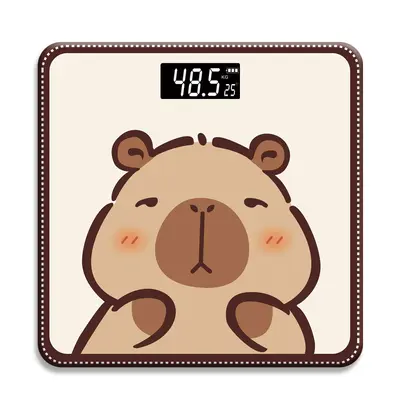 Manufacturer Electronic Scale Household Weight Scale Accurate and Durable Compact Dormitory Cartoon Body Scale Health Meter Rechargeable Health - 12