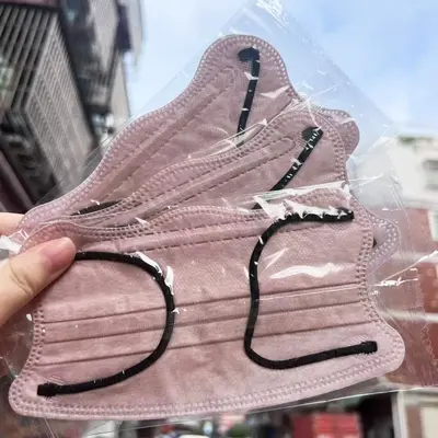 Individually Packaged Disposable Face Masks, Thin Summer Style for Women - 12