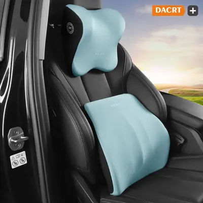 Car headrest, lumbar support, shoulder pillow, neck pillow, car cushion, memory foam pillow, elevated lumbar back cushion, for home use - 10
