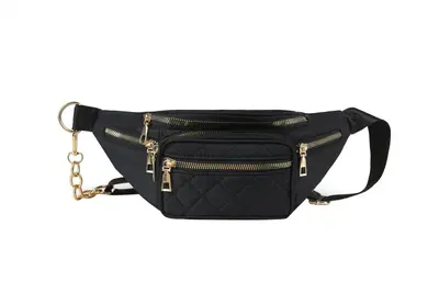 Chain Oxford Cloth Women's Waist Bag Large Capacity Crossbody - 8