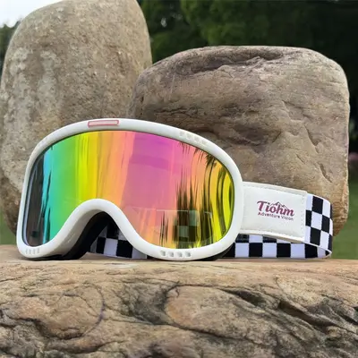 Retro Ski Motorcycle Goggles T501 High-Definition Breathable