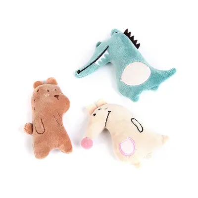 Catnip Plush Cat Toy with Cartoon Animal Design - 4