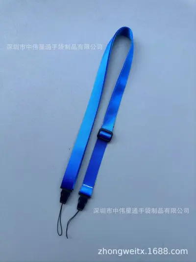 15mm ayarlanabilir çift uçlu uçak tokalı kordon, küçük fan asılı boyun kordonu, geri çekilebilir ayarlanabilir kordon - 12