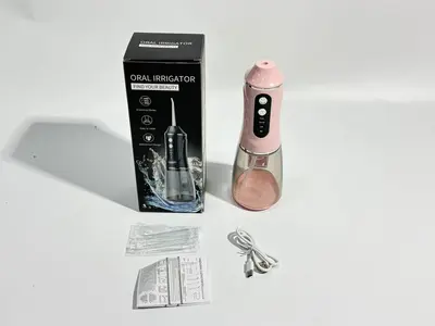 Taşınabilir mini diş duşu, büyük su deposu, uzun pil ömrü - 10