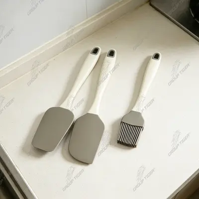 Qun Hu Silikon-Spatelset Modern Minimalist Küchenausstattung Yangjiang Produktion 2022 Modell Silikon-Küchenutensilien Set - 4