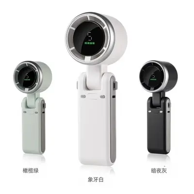 东南亚爆款暴力高速风扇 usb充电挂脖便携小型数显手持小风扇N607