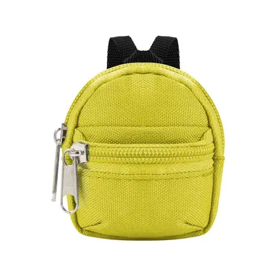 Mini Zipper Coin Purse and Backpack Keychain - 12