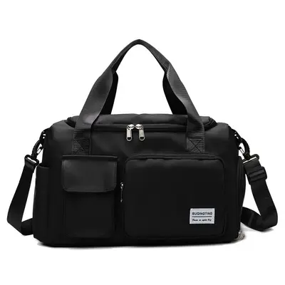 Großhandel neue Trend Sporttaschen für Männer und Frauen, Fitness Taschen mit Trocken- und Nassbereich, Schwimmen Oxford Stoff tragbar mit Schultergurten Reisetaschen - 7