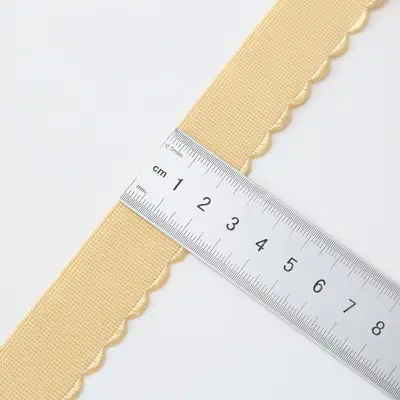 2,5 cm Polyester-Gummiband, Gummispitze, BH-Träger­band - 9