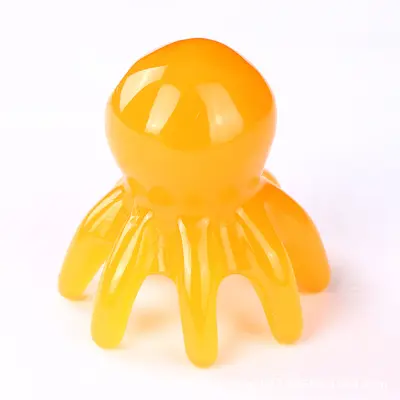 Kraken-Massage-Kamm, Kraken-Meridian-Kamm, Kopfhaut-Massage-Gerät, Kopf-Akupunkturpunkt-Therapie, Meridian-Kamm, Gua-Sha-Massage. - 8