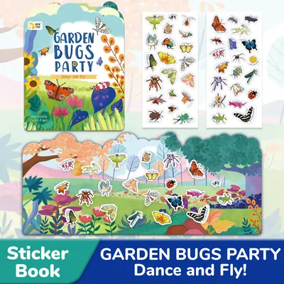 DIY-Kinder-Stickerbuch mit Weihnachtsmotiven, wiederverwendbar - 9