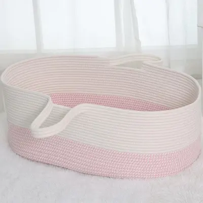 Cotton Rope Baby Portable Handheld Basket - 8