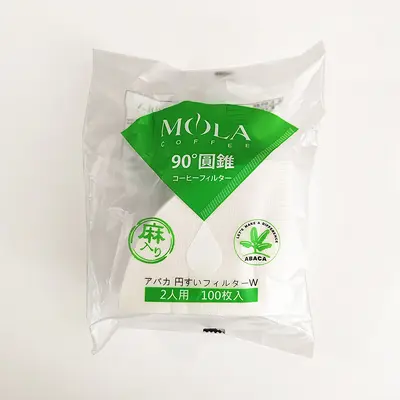 Originales konisches Kaffeefilterpapier, lebensmittelecht ECaC, Sanyo AF MV6 Handfilter - 8