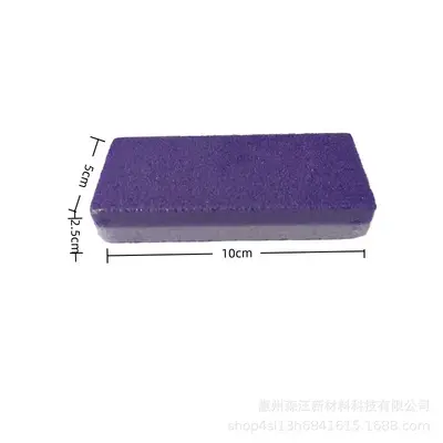 Huizhou In-Stock Two-Tone PU Pumice Stone Foot Scrubber, Dead Skin Remover, Callus Foot Care Pumice Stone, Glass Stone