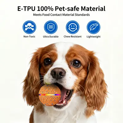 Smart Electric Dog Teaser Ball, Waterproof, Bite-Resistant ETPU - 5