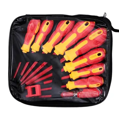 Insulated screwdriver set 9-piece, slotted and Phillips - 7