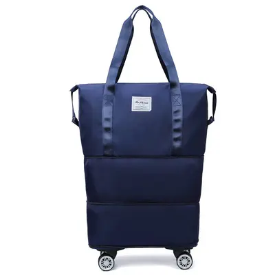 Travel Bag with Universal Wheels, Large Capacity, Expandable, Wet and Dry Separation - 12