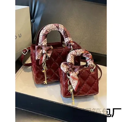 Small Women's Diana-Style Shoulder Crossbody Bag - 3