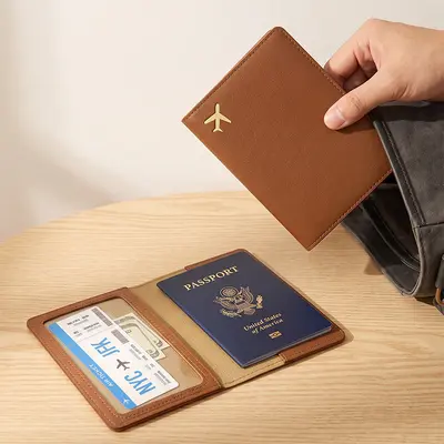 Reisepass-Etui PU-Leder, verstärkt