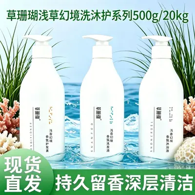 洗发水沐浴露酒店专用500g大容量护发素理发店专用20kg补充装大桶 - 1