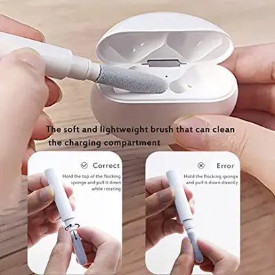 Bluetooth temizleme kalemi Bluetooth kulaklık temizleme kalemi toz giderme aracı kulaklık cep telefonu temizleme artefaktı