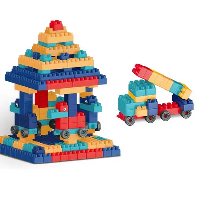 Children's building blocks 2.0, large particles, dual color