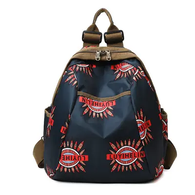 Oxford Fabric Backpack, Large Capacity, Lightweight Mommy Bag - 9