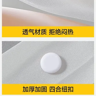 EVA雨衣非一次性加厚长款防暴雨男女雨披全身成人户外游乐场束口
