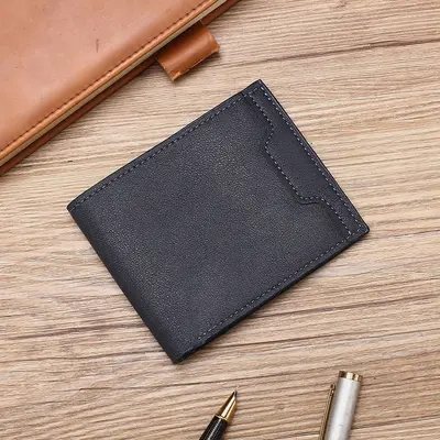 Men's Retro Handmade Wallet with Multiple Card Slots - 9