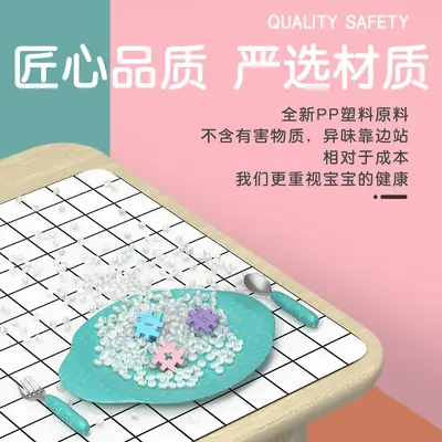 P09B Macaron Colour Square Building Blocks 3.6 cm, Educational Early Learning Assembly Puz - 5