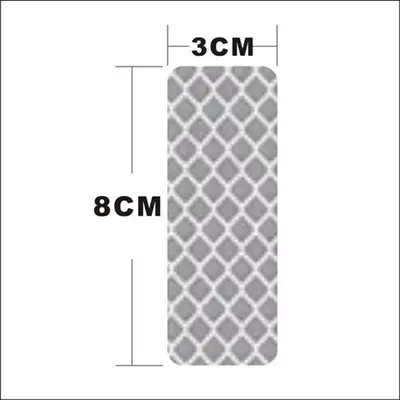 Car Reflective Warning Strips, Helmet and Bicycle Reflective Strips - 9