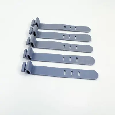 Creative Cable Organizer Tie with Silicone Strap for Headphones and Data Cables - 11