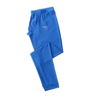 Men's Thin Summer Base Layer Pants, Solid Color, Slim-Fit, Sweat-Wicking - 6