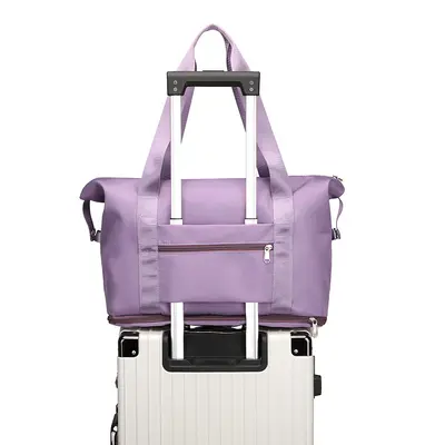 Fitnesstasche, Reisetasche, faltbare Handtasche, bedrucktes LOGO, Handgepäcktasche, Outdoor-Gepäckspeichertasche, Sporttasche