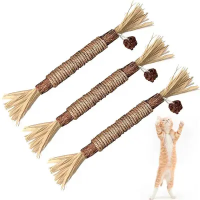 Matatabi Dental Cleaning Sticks, Cat Chew Toy