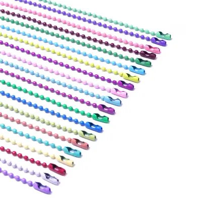 Colorful Bead Chain 10cm and 12cm for DIY Jewelry