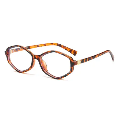 Square Frame Glasses, M Model, Blue Light Filter, Plain Lens - 10