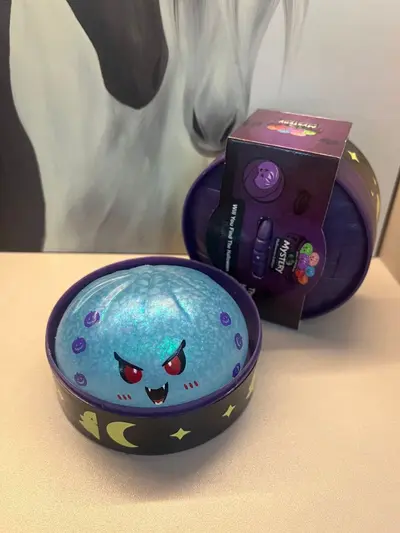 Halloween Vampire Bun Squishy Toy, Slow Rebound - 8
